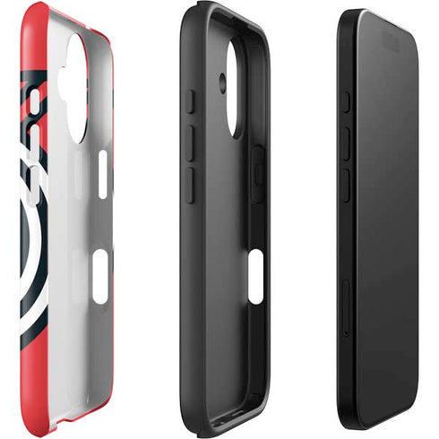 NBA Portland Trail Blazers Large Logo iPhone 16 Impact Case